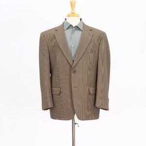 Jos. A. Bank 42S Brown HT 2-Button Sport Coat Blazer Jacket T148